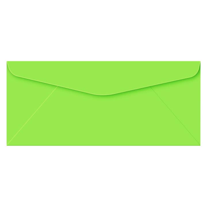 Fine Cardstock - Vente Enveloppe - Enveloppes professionnelles aux couleurs vives #10, 4 1/8 x 9 1/2, paquet de 5004