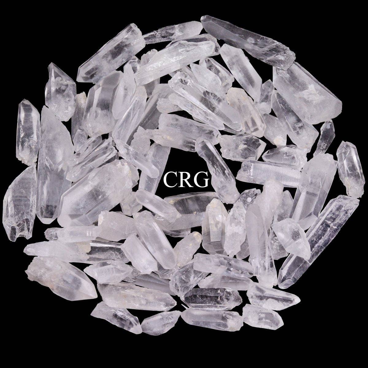 Crystal River Gems LLC - Wholesale Spiritual Stone/Crystal - Lemurian Quartz Points / 1-4" AVG - 1 LB. LOT1