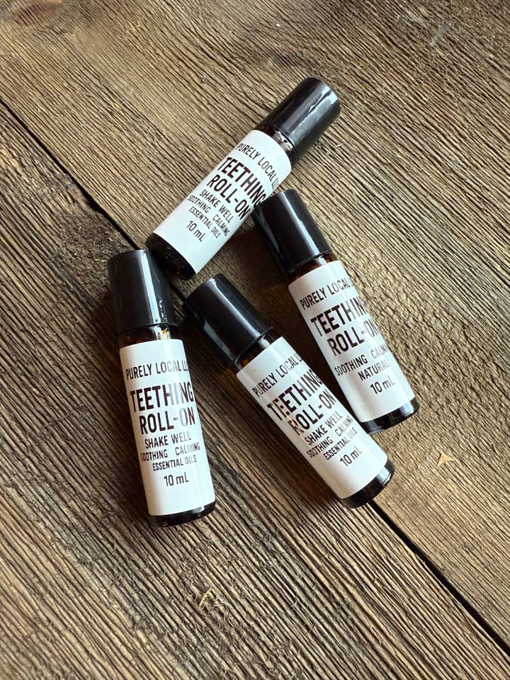 Roll-On para la Dentición para venta al por mayor de Purely Local LLC.