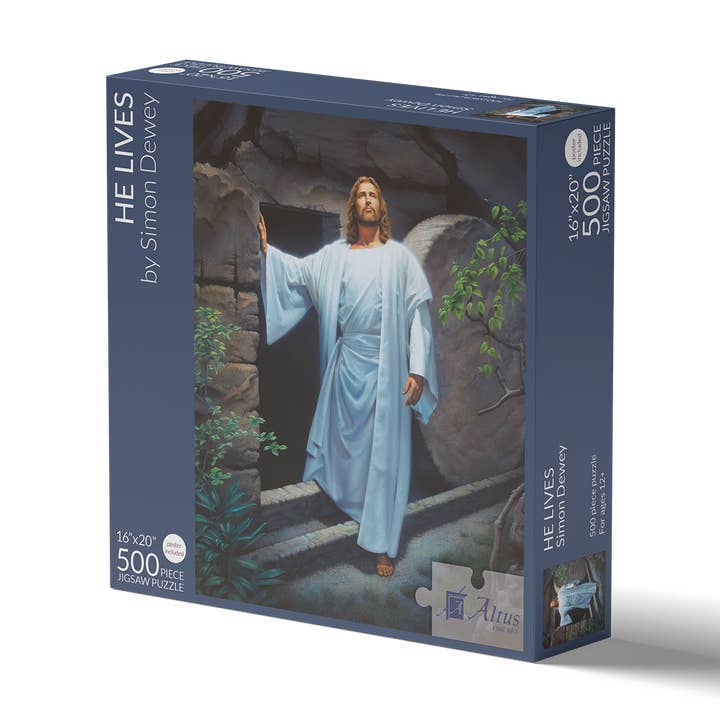 Puzle He Lives 18x18, 500 piezas para venta al por mayor de Cornerstone Art