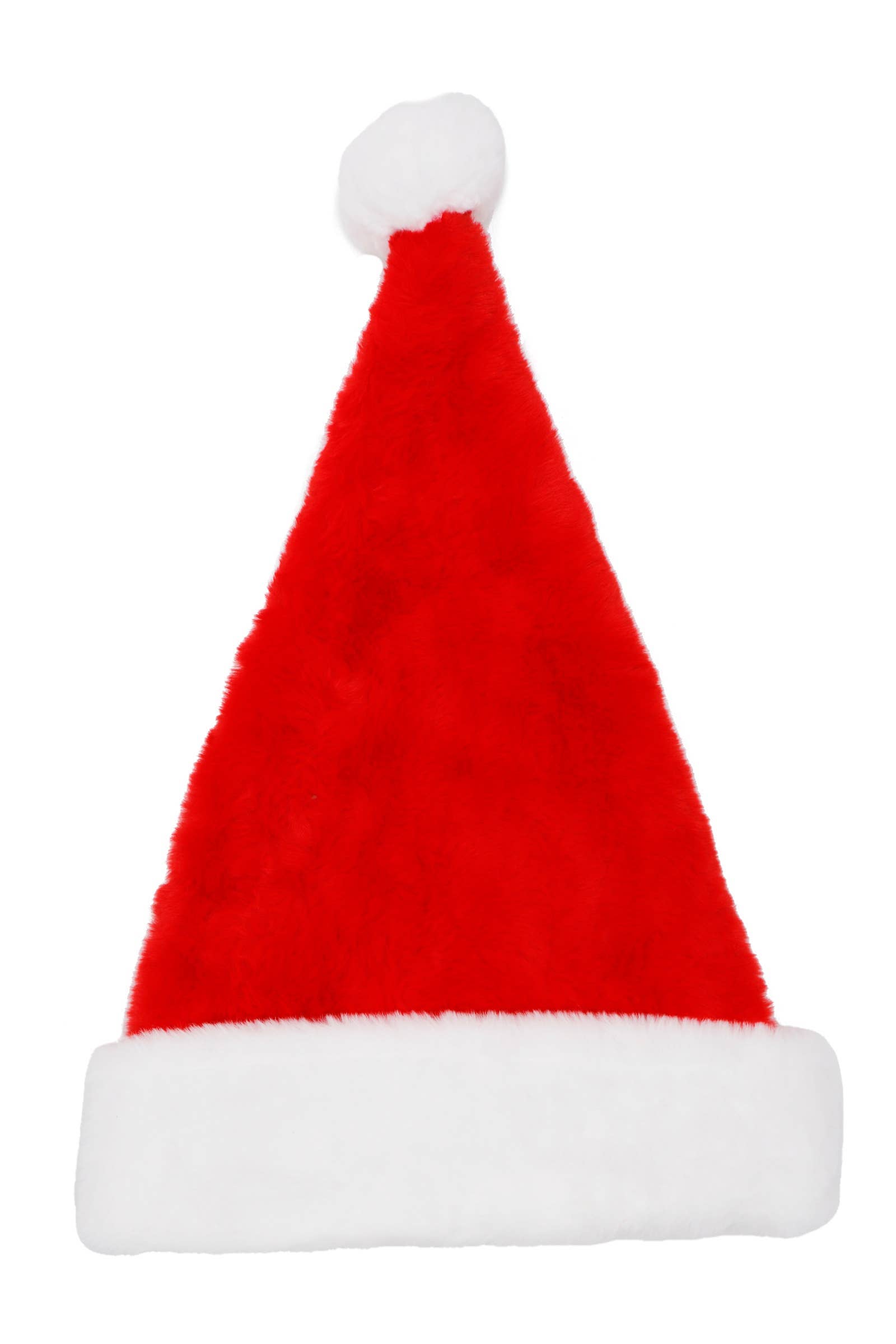 AS SHOWN Classic Led Light-up Thick Christmas Santa Hat for wholesale on Faire5