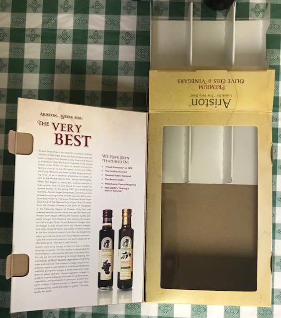 Ariston Specialties – wholesale Presentbox – Ariston tomma presentförpackning för 3 Ariston flaskor 8,45 oz storlek2