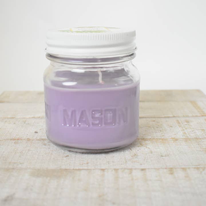 Nature's Love Product - Wholesale Jar/Filled Candle - Hand poured Lavender Candle Soy and Beeswax1