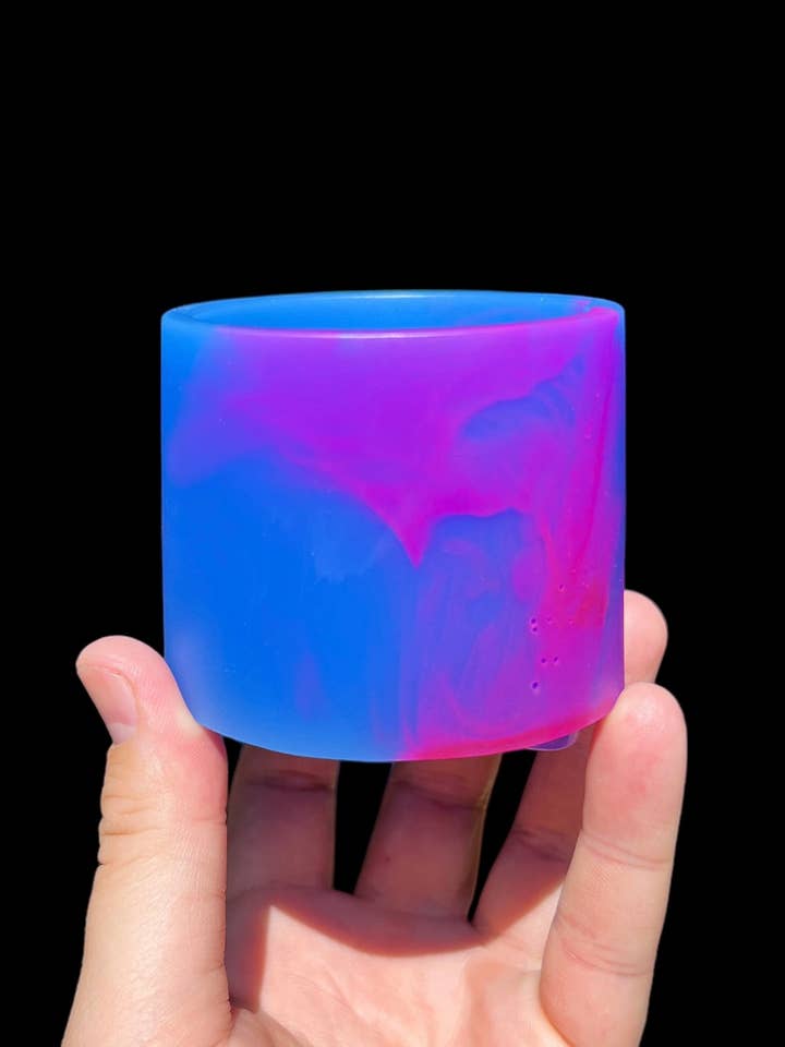 Mini Plant Pot - Sapphire Blue | Hot Pink for wholesale by Terrestrial