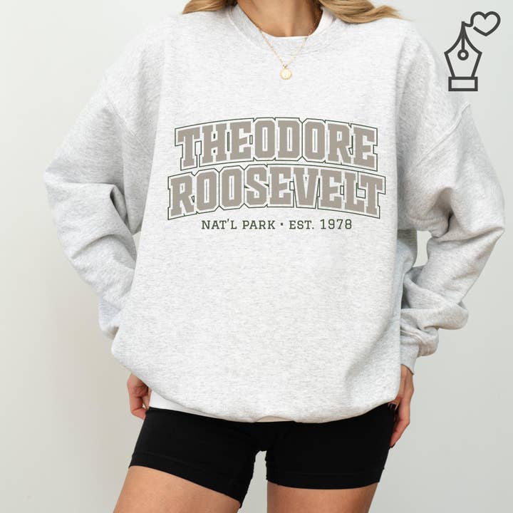 Felpa del Parco Nazionale Theodore Roosevelt per la vendita all'ingrosso da parte di KylieBeth Designs