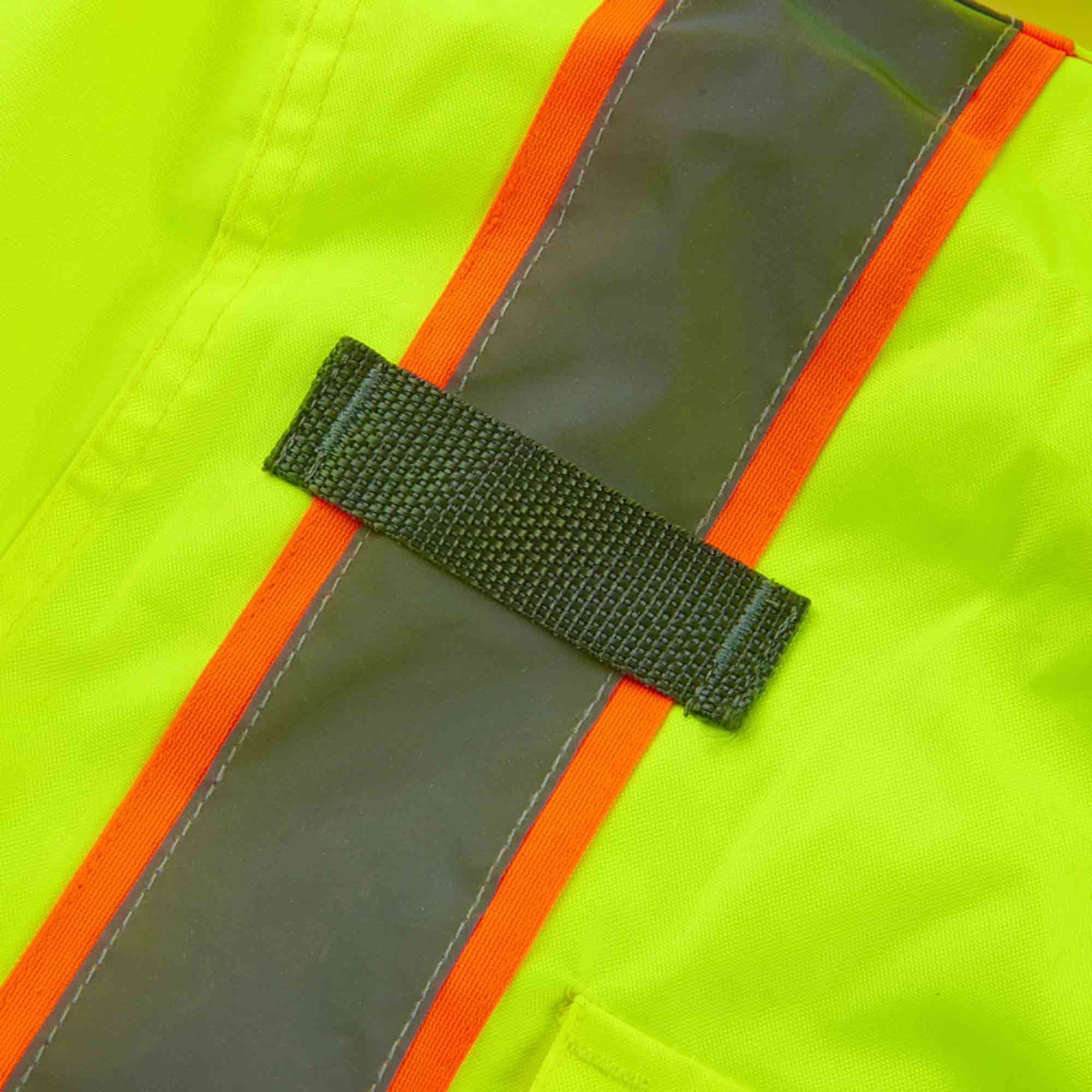 3C Products – wholesale Safety jacket – Unisex – SAJ5710  Lime Green /W Black Bottom, 3-In 1 Safety Class 34