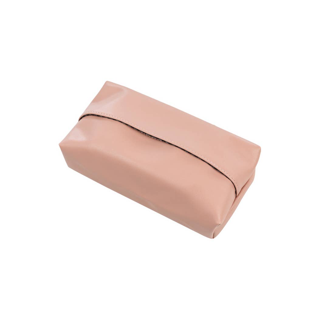 Ailly's garden – wholesale Näsdukslåda – Läder Tissue Box Cover rektangulära vävnad Box hållare3