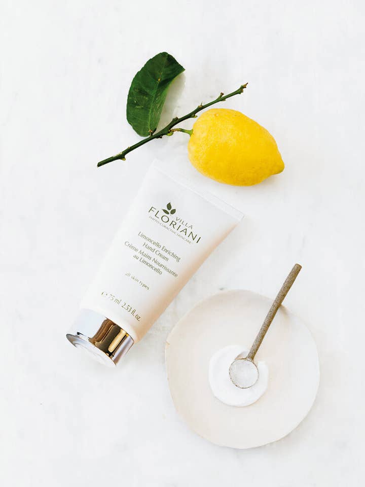 Limoncello Enriching Hand Cream for wholesale by Villa Floriani