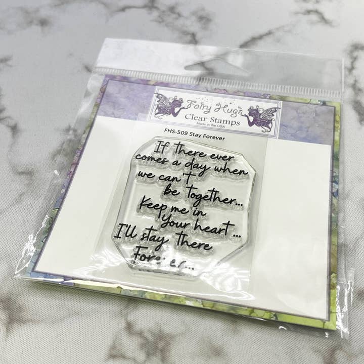 Estampillas Fairy Hugs - Stay Forever para venta al por mayor de Fairy Hugs