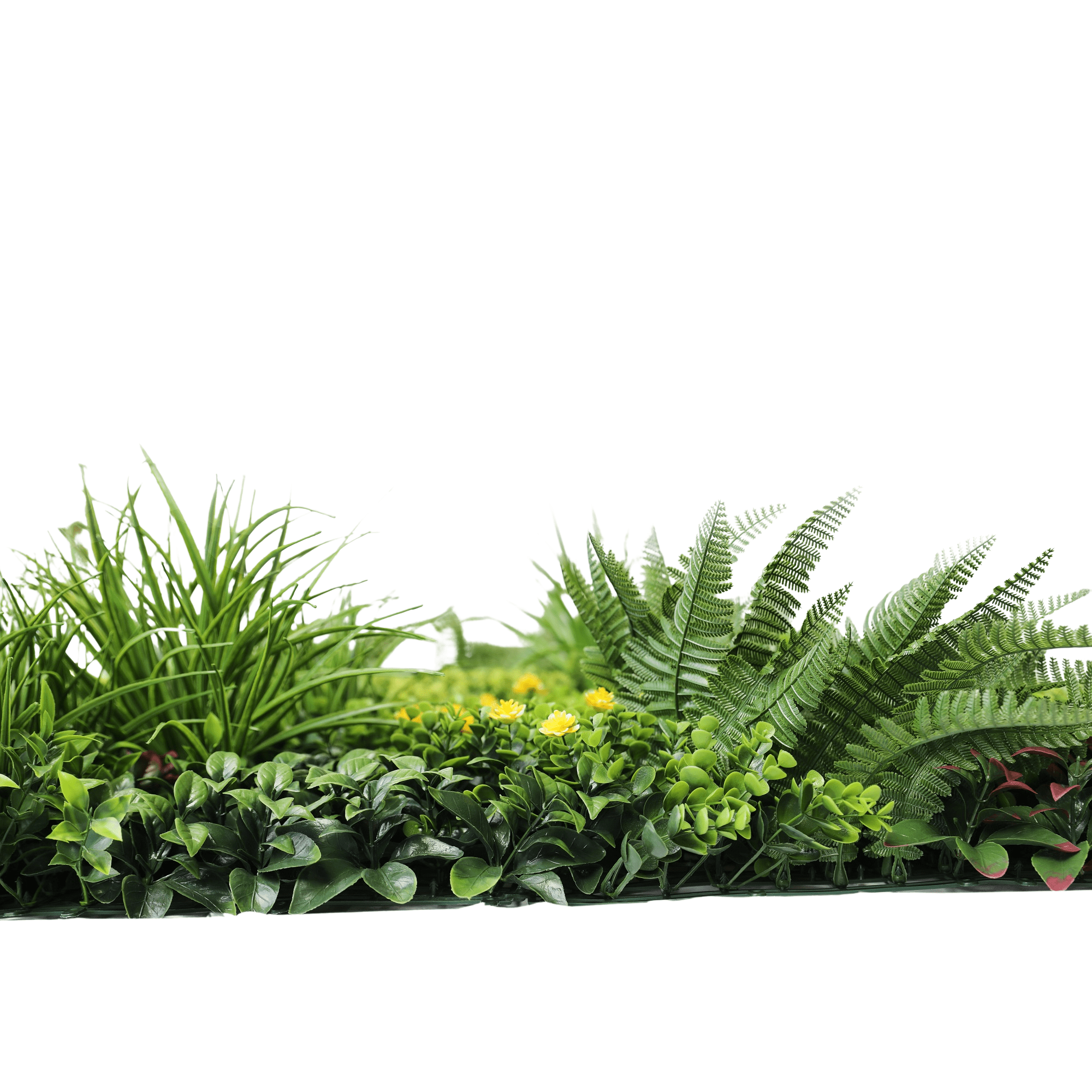 Designer Plants - Wholesale Artificial Plant - Luxury Country Fern Artificial Vertical Garden 40" x 40" 11SQ FT Commercial Grade UV Resistant6