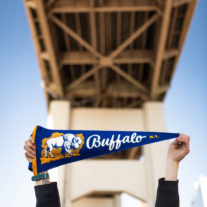 Oxford Pennant – Engroshandel Flag – Retro Buffalo Vimpel