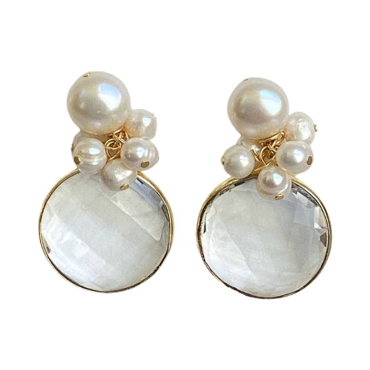 Julie Ryan Design - Wholesale Dangle Earrings - Ava Crystal