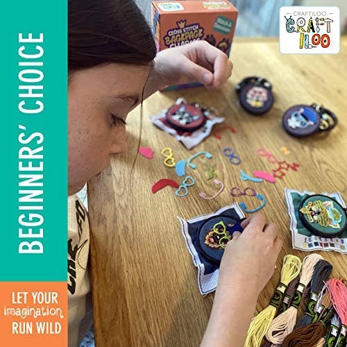 Craftiloo – wholesale Embroidery/cross-stitch supplies – 5 Stamped Cross Stitch Kits (Dogs)
1