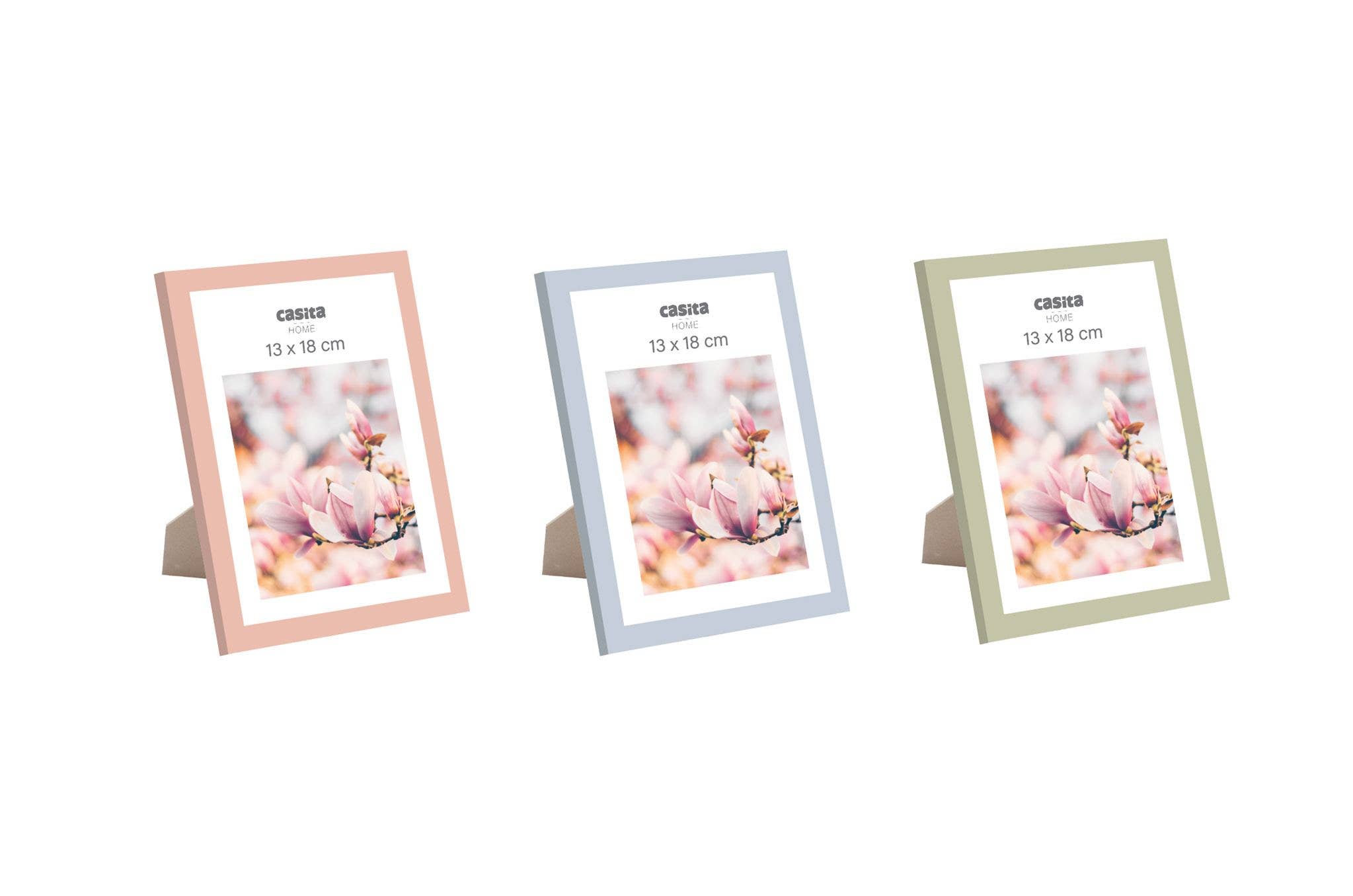 CP INTERNATIONAL – wholesale Picture frame – 13 x 18 cm Frame Pastel PVC0