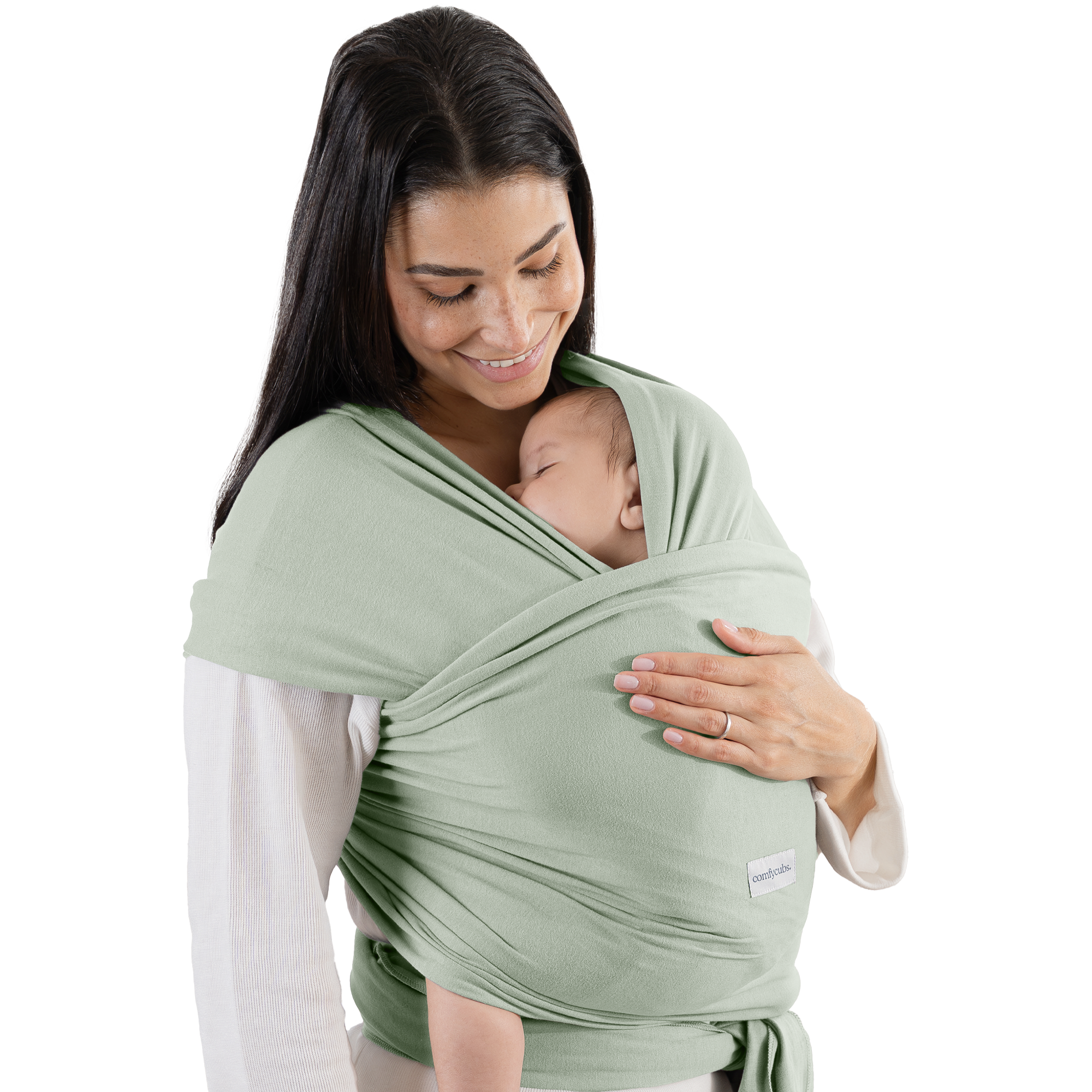 Comfy Cubs - Vente Écharpe de portage/sling pour bébé - Porte-bébé écharpe, écharpe douce et sécurisée pour nourrisson par Comfy Cubs10