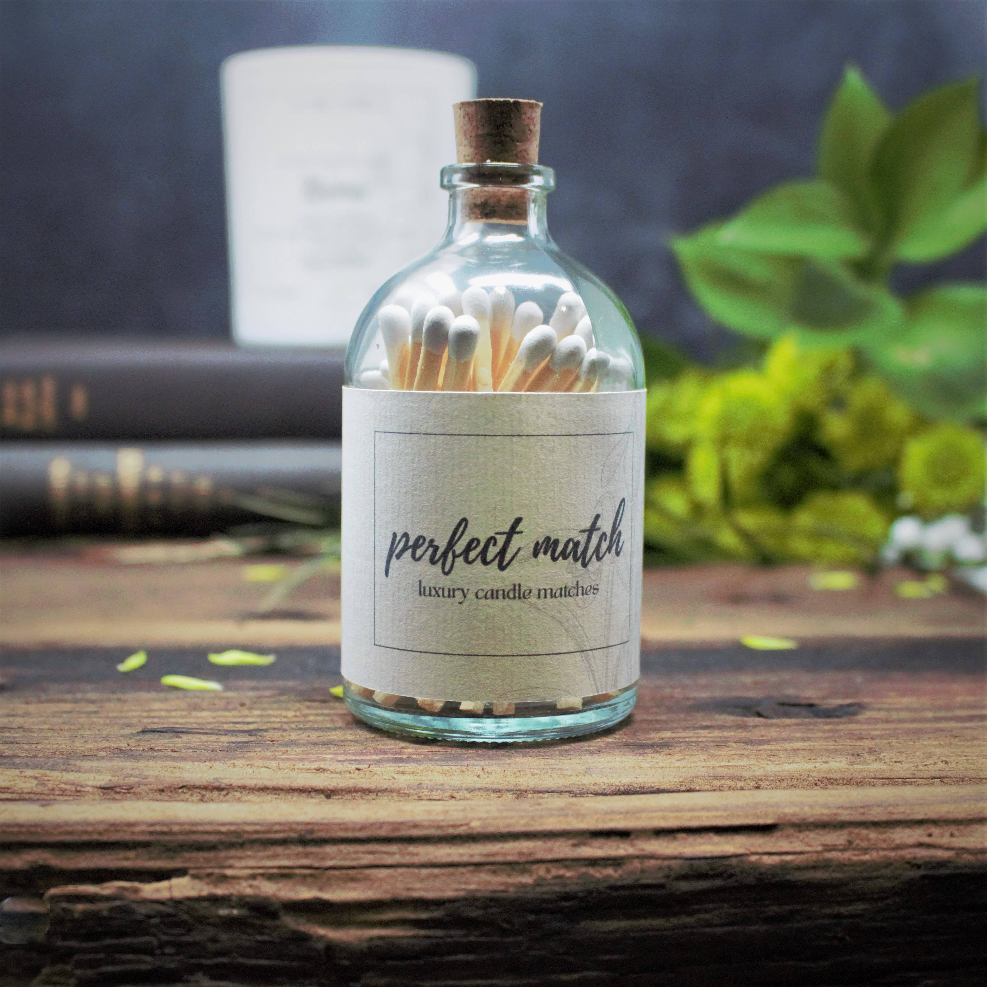 REMOVED BRAND - Wholesale Lucifers - Kaarsenlucifers in glazen pot met kurkstop - eigen label7