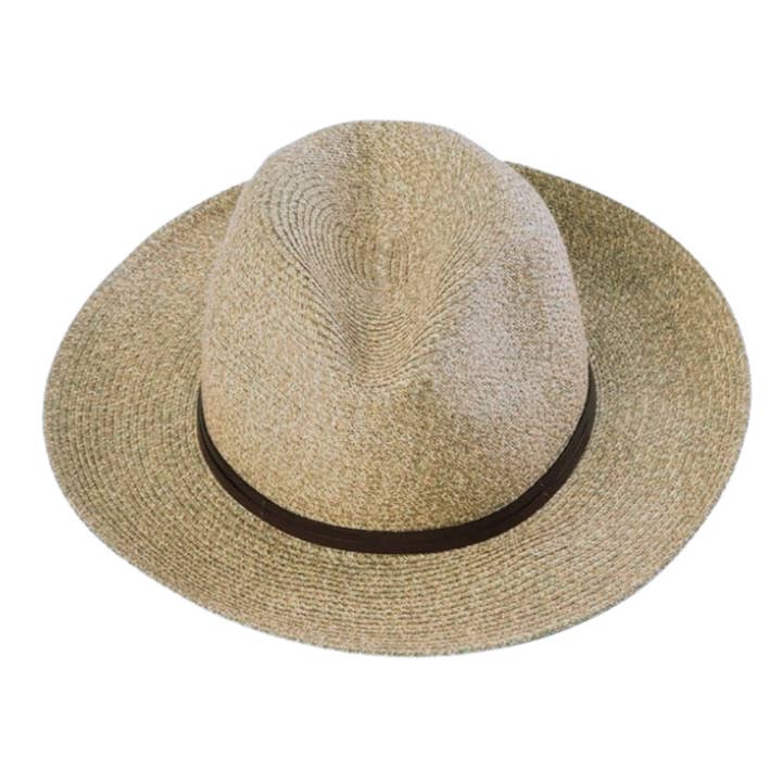 TRAVAUX EN COURS... - Wholesale Straw Hat - Unisex - LEATHER TIE PAPER HAT127