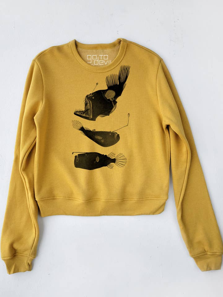 Deep Fish Womens Sweatshirt for wholesale by Go To Devil