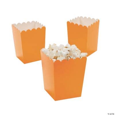 Fun Express - Wholesale Party Favor Bag/Box - MINI ORANGE POPCORN BOXES (24PC)0