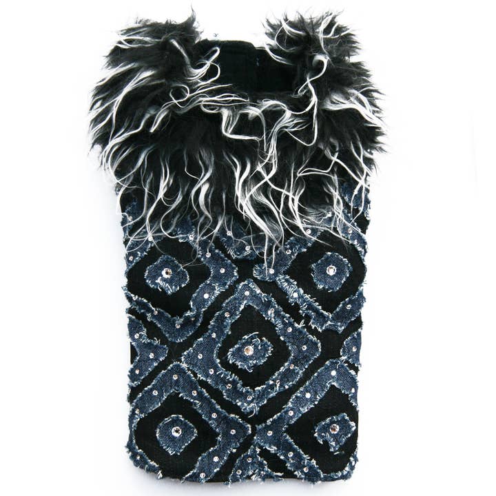 The Diamond Collection Denim hondenjas voor wholesale door Dog in the Closet