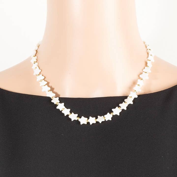 IV Multi Star Beaded Necklace for wholesale on Faire2