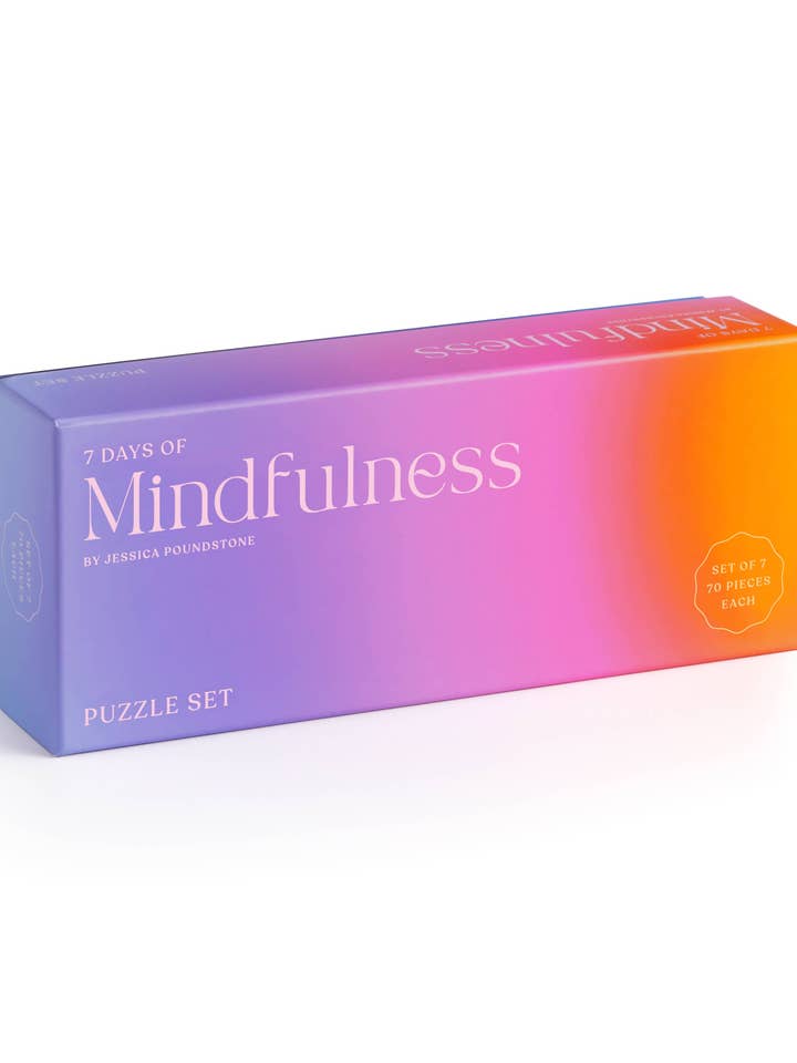 7 Days of Mindfulness By Jessica Poundstone Puzzle Set for wholesale by Chronicle Books