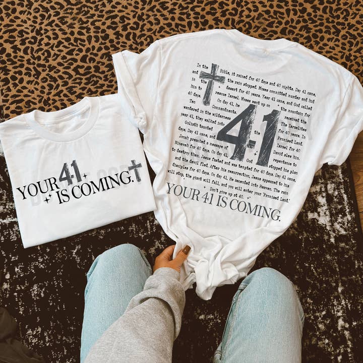 Your 41 Is Coming Tee for wholesale by Trendy Tee Co.