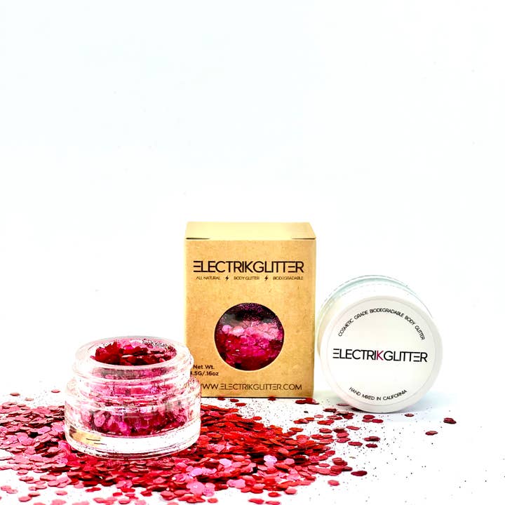 Electrik Glitter - Vente Paillettes pour le corps - Paillettes biodégradables Pride Pack pour le visage et le4