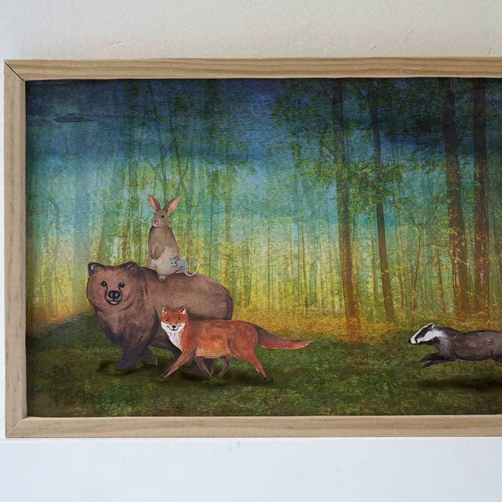 Poster Op avontuur voor wholesale door Lotte Drouen