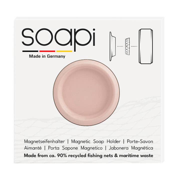 Soapi - magic soap holder - Wholesale Soap Dispenser - Soapi Peach Magnet Soap Holder