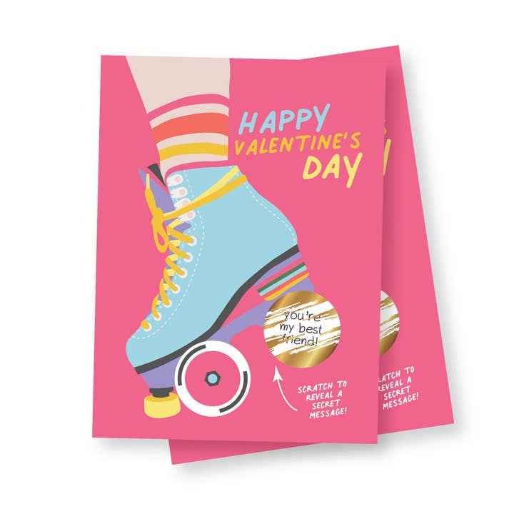 San Valentino, classe gratta e vinci, stile retrò per la vendita all'ingrosso da parte di The Paxton Press