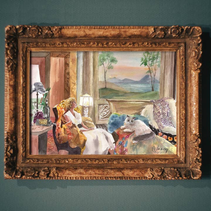 Sous le soleil de Toscane | Impression giclée d'art pour la vente par NananStudio