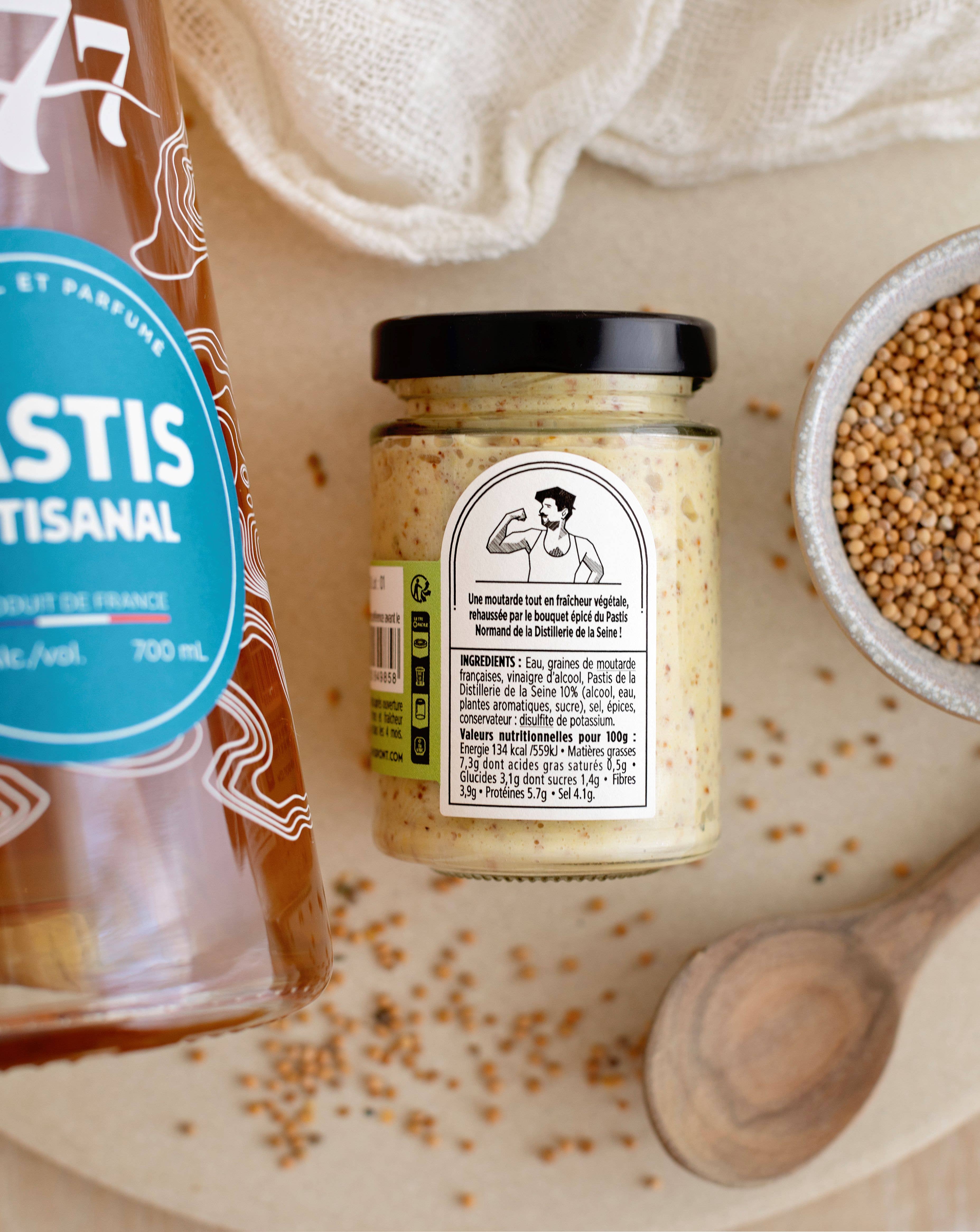 MAISON DUPONT - Wholesale Mustard - Dupont Mustard - Pastis 105g1