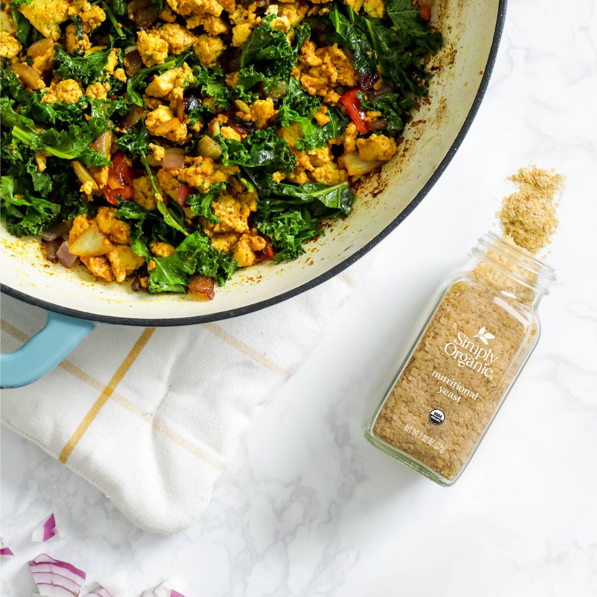 Simply Organic - Wholesale Dried Spice - Nutritional Yeast, Certified Organic, Kosher, 1.32 Oz1