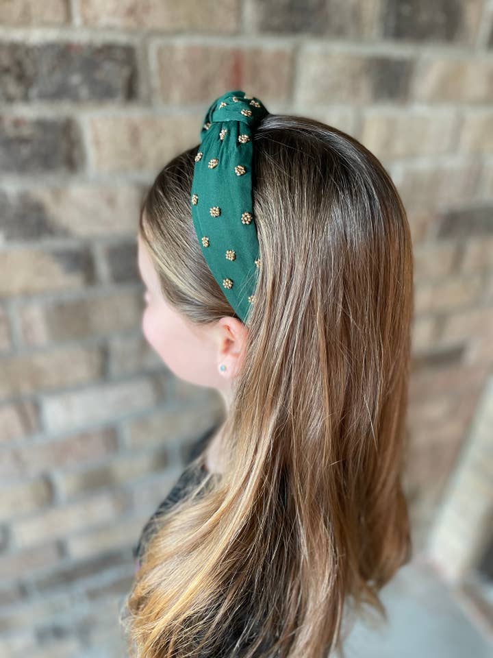 Adelia, LLC - Wholesale Fashion Headband - Unisex - UNC Charlotte UNCC Forty Niners Beaded Headband