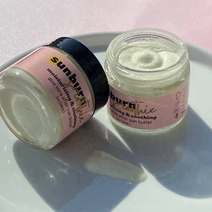 Sunburn Smoothie Aloe Aftersun Butter for wholesale by Badgurlgoodies