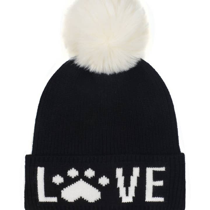 HATPHILE - Wholesale Beanie - Women's - Hatphile Love Pompom Knit Beanie Toque3