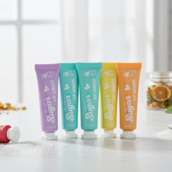 Yes Love Cosmetics - Wholesale Lip Scrub/Polish - LIP SCRUB COLOR TUBE1