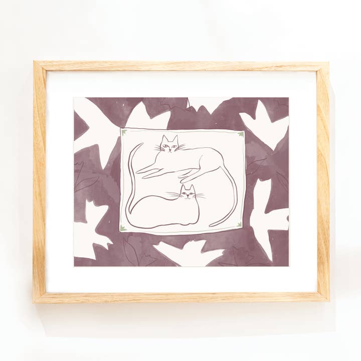 Cats Print for wholesale by Elana Gabrielle