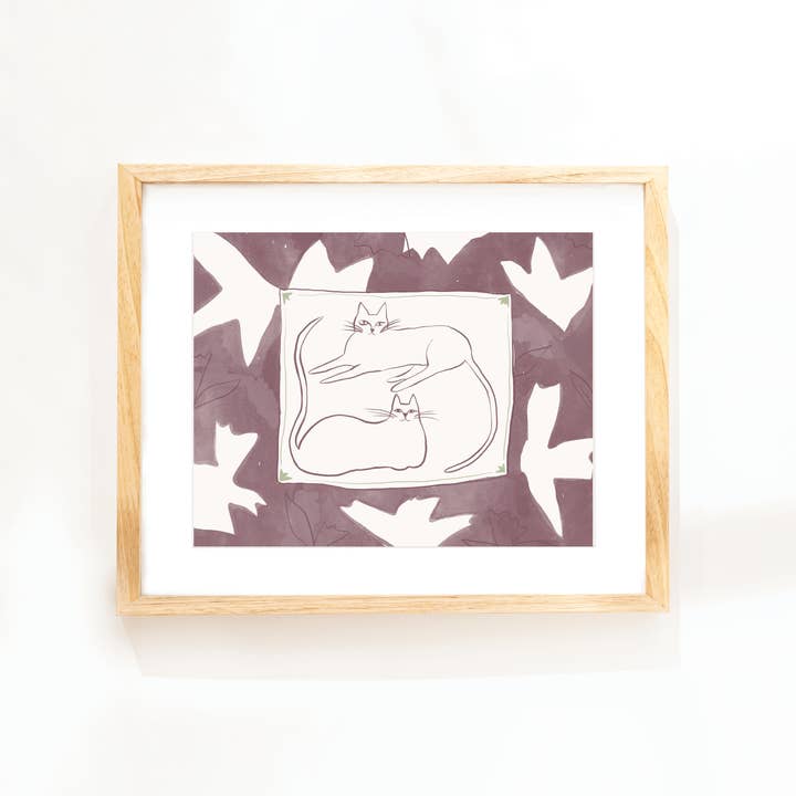 Cats Print for wholesale by Elana Gabrielle