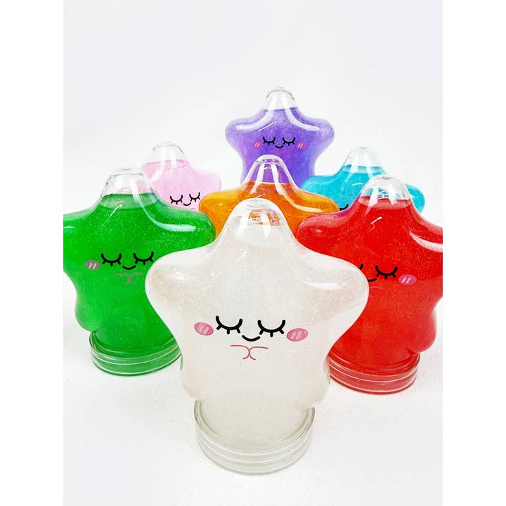 Jouet de slime pailleté en forme d'étoile pour la vente par Love and Repeat