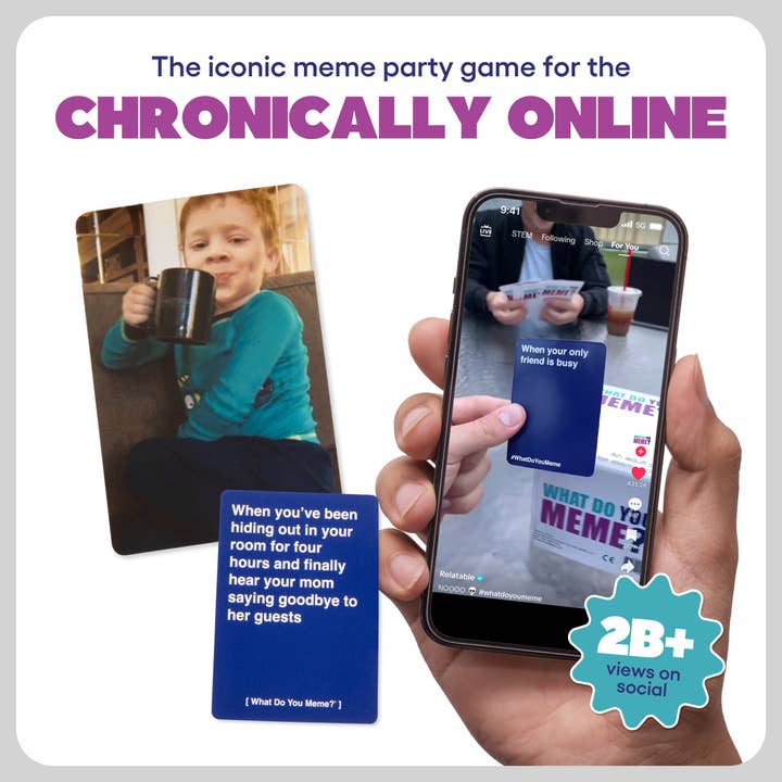 What Do You Meme - Wholesale Card Game - What Do You Meme?® Gif Edition, The Essential Adult Party Game for Meme Lovers Now with Refreshed Content5