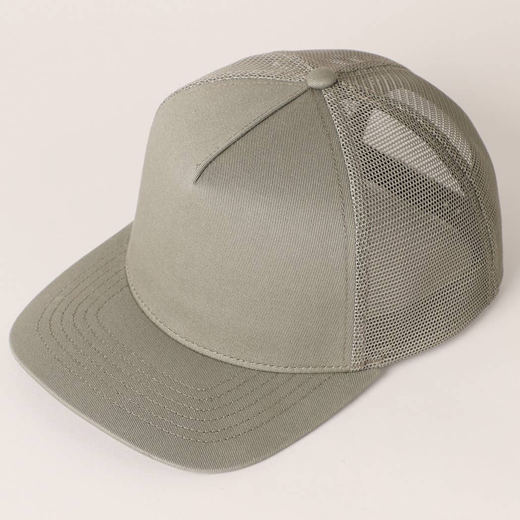 Fashion City – wholesale Truckerkeps – Unisex – Enfärgad bomullstruckerhatt med meshrygg37