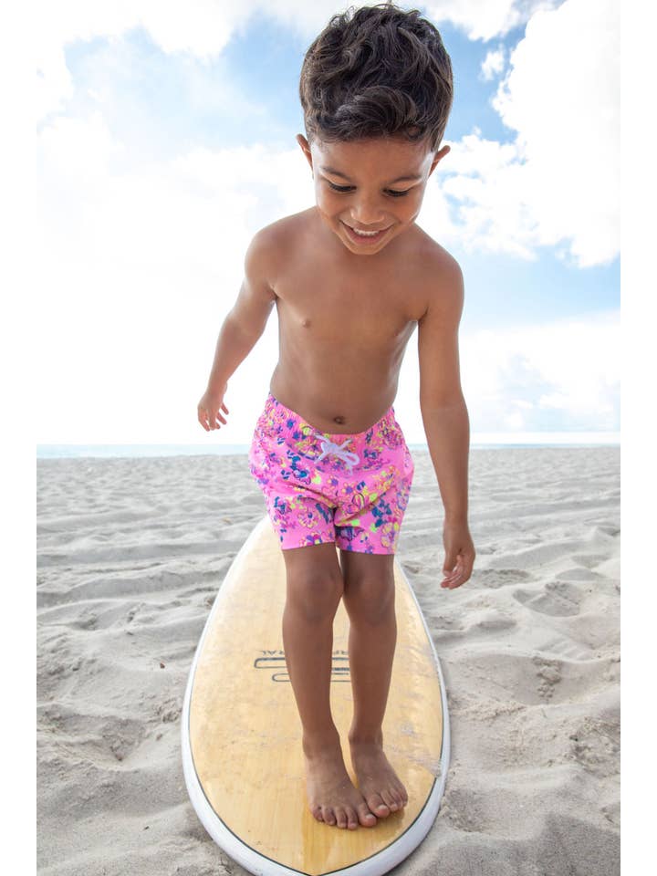 Blueberry Bay - Wholesale Swim Shorts - Kids - Summer Cove Youth Trunks5