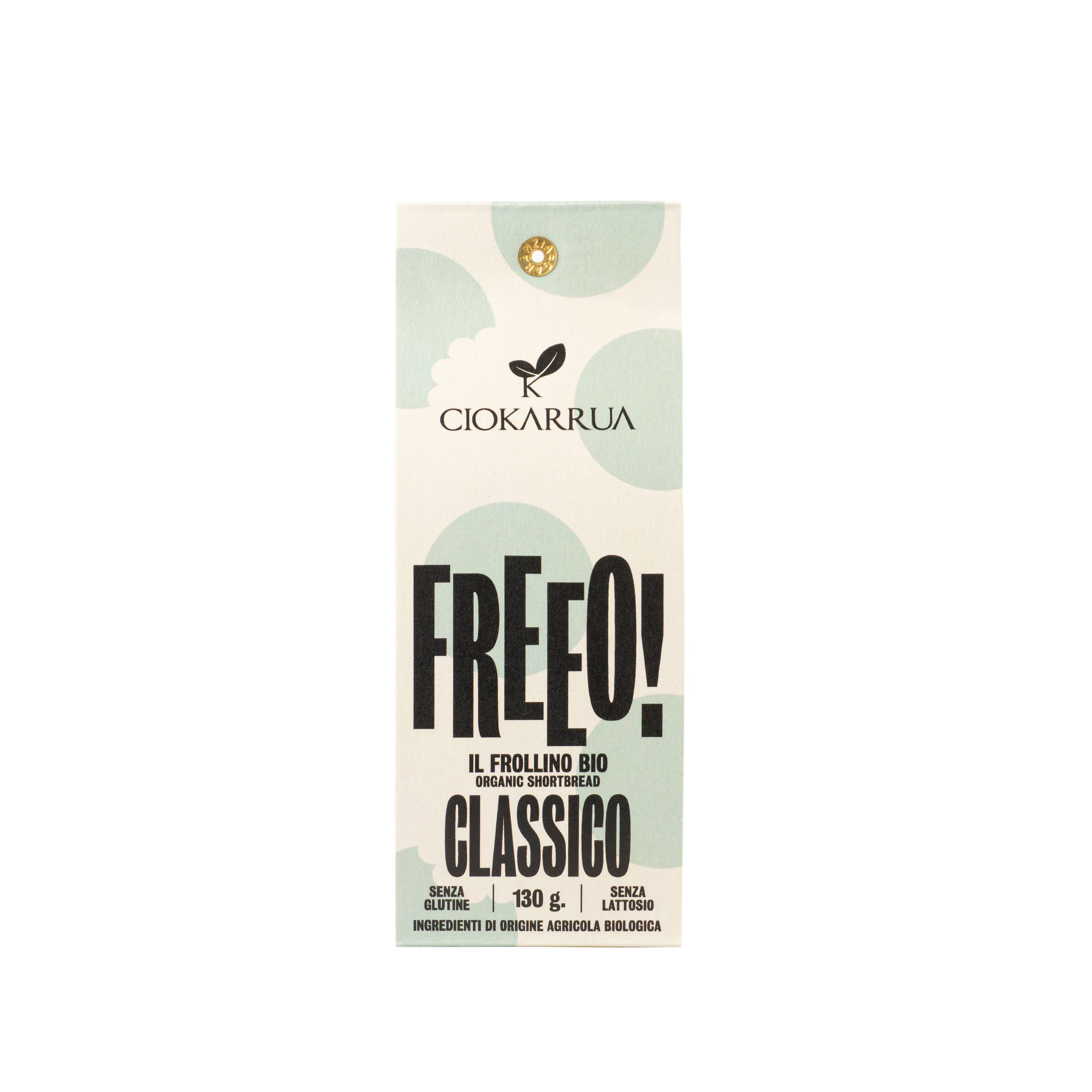 Ciokarrua – wholesale Biscuit – FREEO, CLASSIC SHORTBREAD. Vegan, lactose and gluten free2