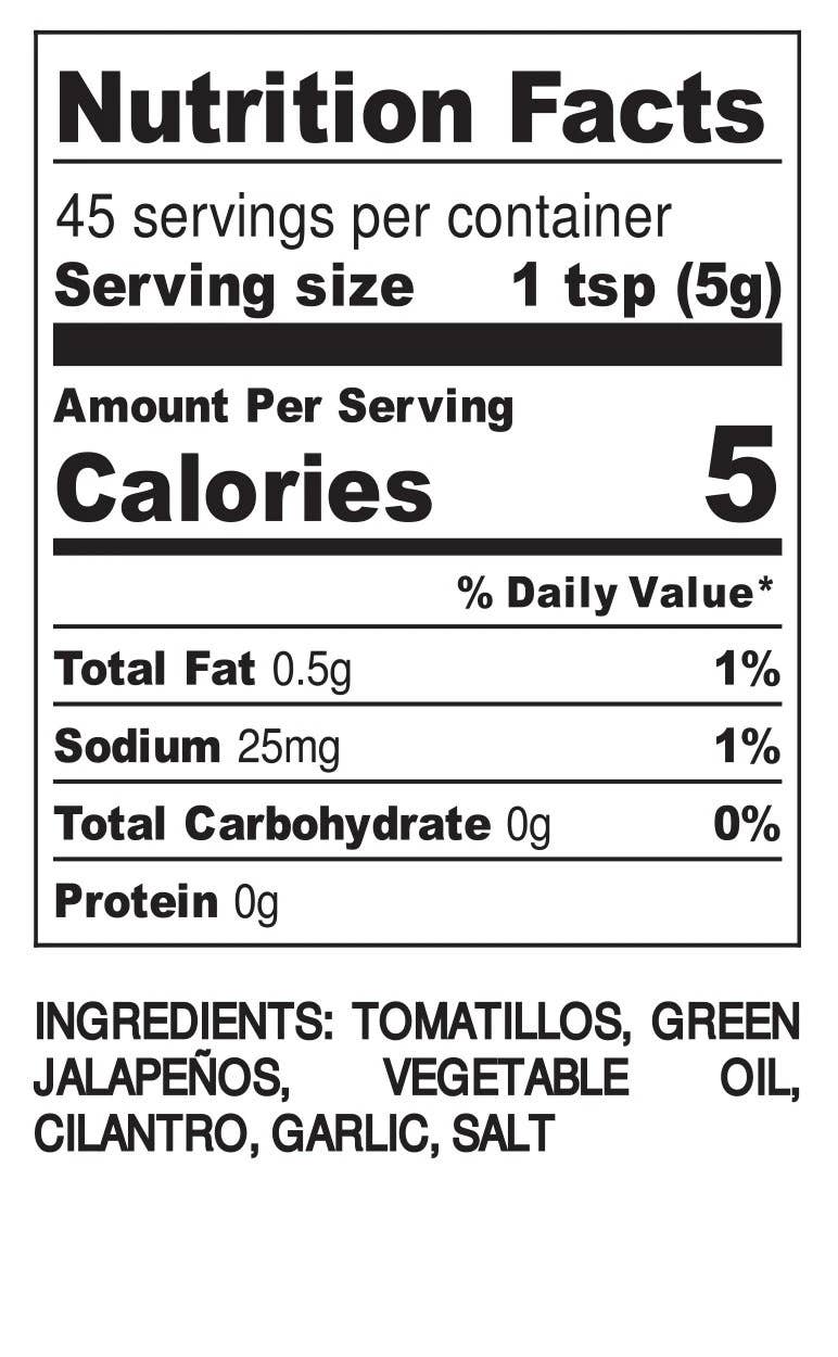 Tia Lupita® Foods - Wholesale Salsa - Tia Lupita Salsa Verde1