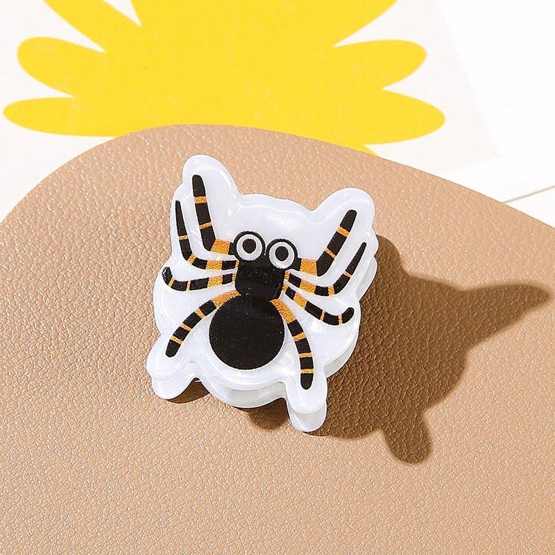 HALLOWEEN PUMPKIN GHOST SET OF 4 HAIR CLAW CLIPS | 40H973 for wholesale on Faire1