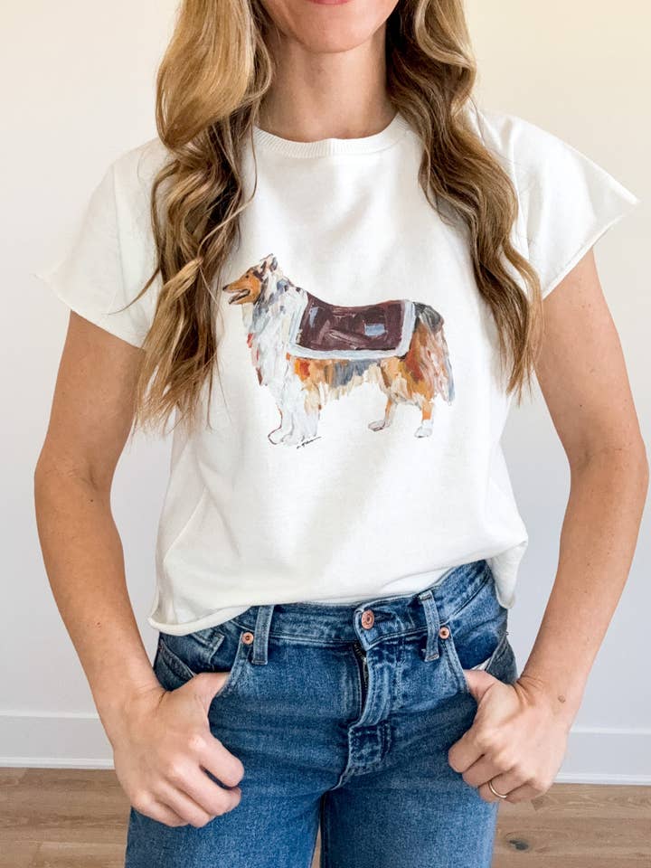 Chelsea McShane Art - Wholesale Screen Printed T-Shirt - Women's - "Rev" Edgy Shirt