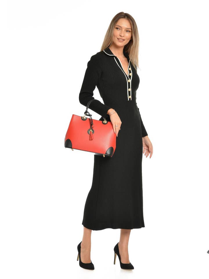 AW25 IR 462 NERO ROSSO for wholesale by Isabella Rhea