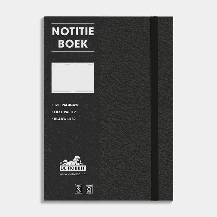 NOTEBOOK A5 LEATHER LOOK for wholesale by Mark My Words
